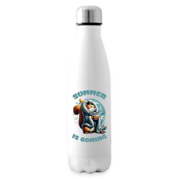 Summer is Coming - Insulated Water Bottle - white - Right