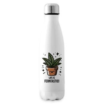 Das Leben ist ferntastisch - Isolierflasche - Weiß - Rechts