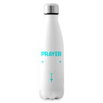 Prayer The World's Greatest Wireless Connection 3 - Isolierflasche - Weiß - Rechts