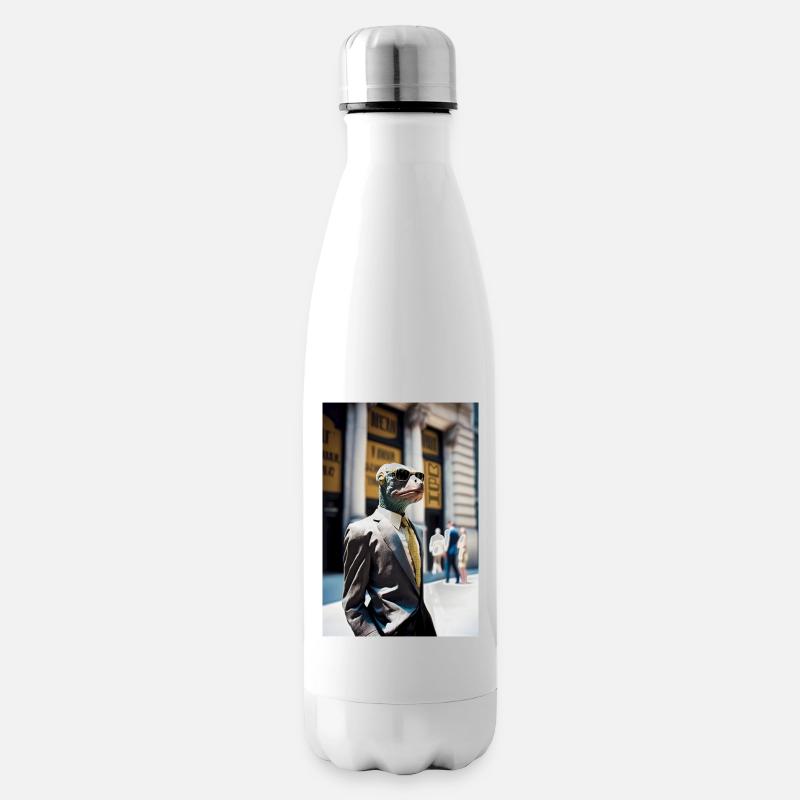 Anthropomorphic 05 - Bouteille isotherme - blanc