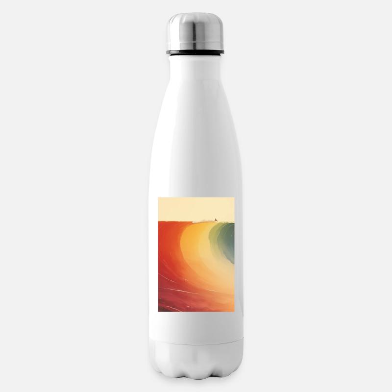 La vague de nostalgie pour vos murs - Bouteille isotherme - blanc
