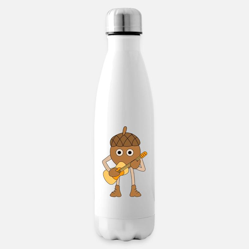 Sillet de guitare - Bouteille isotherme - blanc