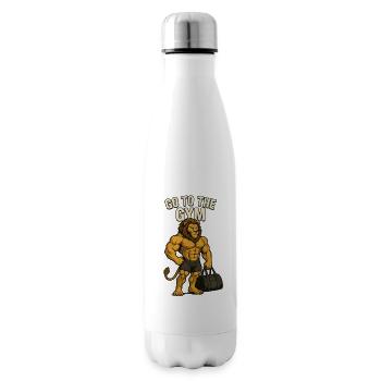 ALLER À LA SALLE DE SPORT - Bouteille isotherme - blanc - Droite