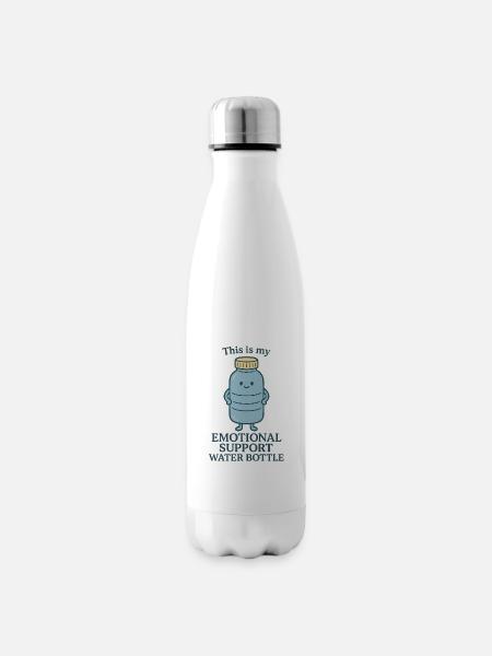Water Bottle - Isolierflasche - Weiß