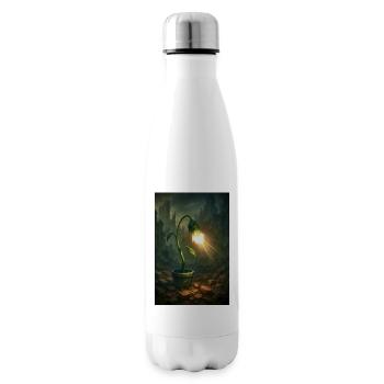 Plante futuriste - Bouteille isotherme - blanc - Droite