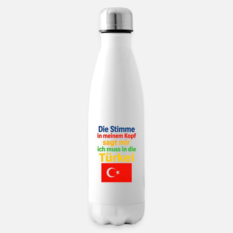 Türkei - Isolierflasche - Weiß