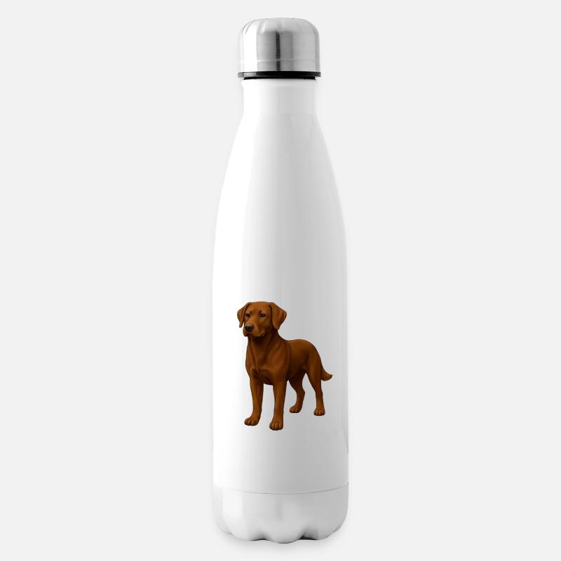 Labrador - Bouteille isotherme - blanc