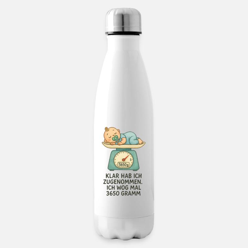 Augmenté? - Bouteille isotherme - blanc