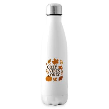 Sensation d’automne - Bouteille isotherme - blanc - Droite