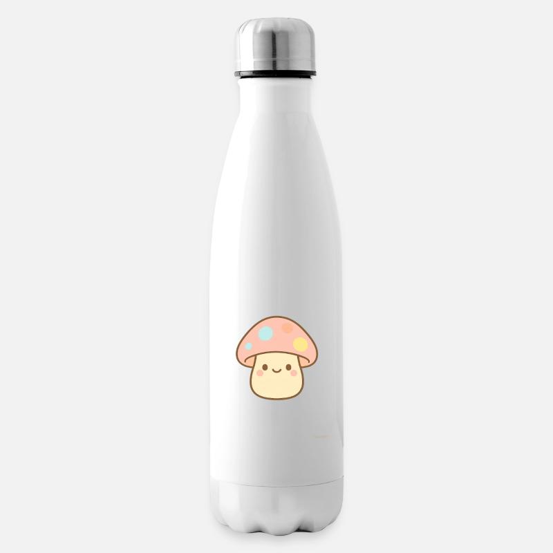 Pilz Mushroom - Isolierflasche - Weiß