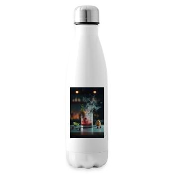 Crimson Splash Cocktail - Isolierflasche - Weiß - Rechts