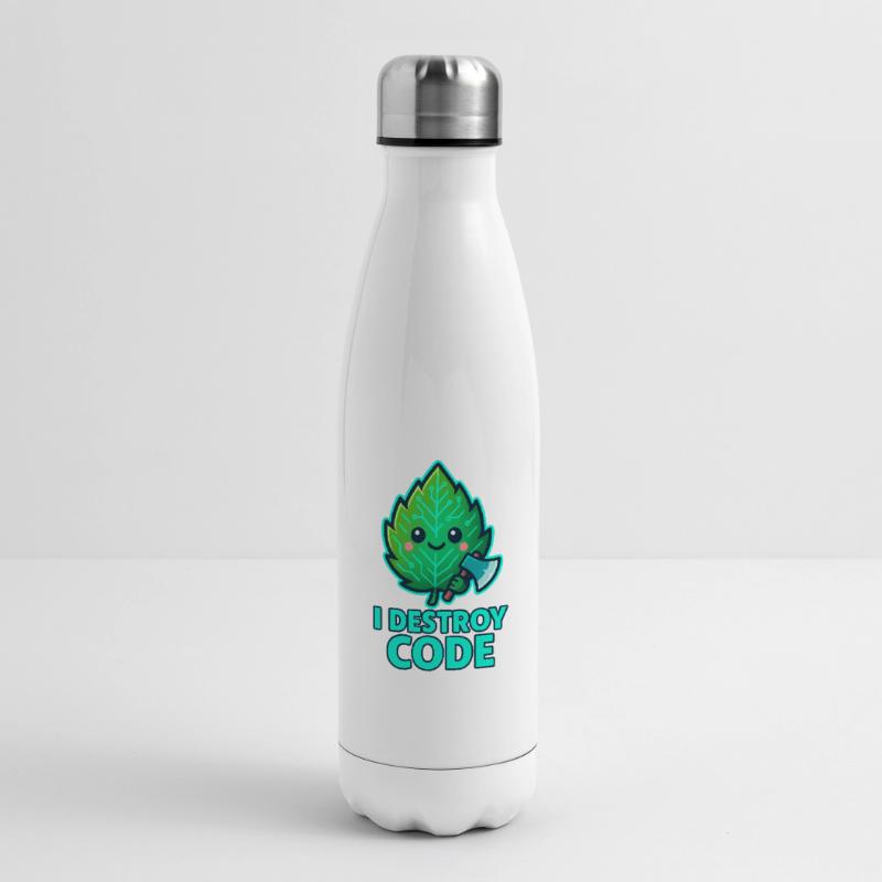 Guerrier Code de la Feuille Verte Bouteille isotherme