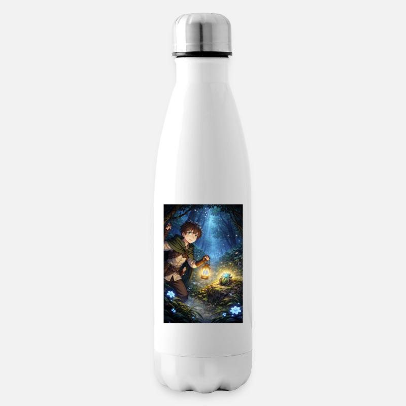 La recherche du bon chemin - Bouteille isotherme - blanc