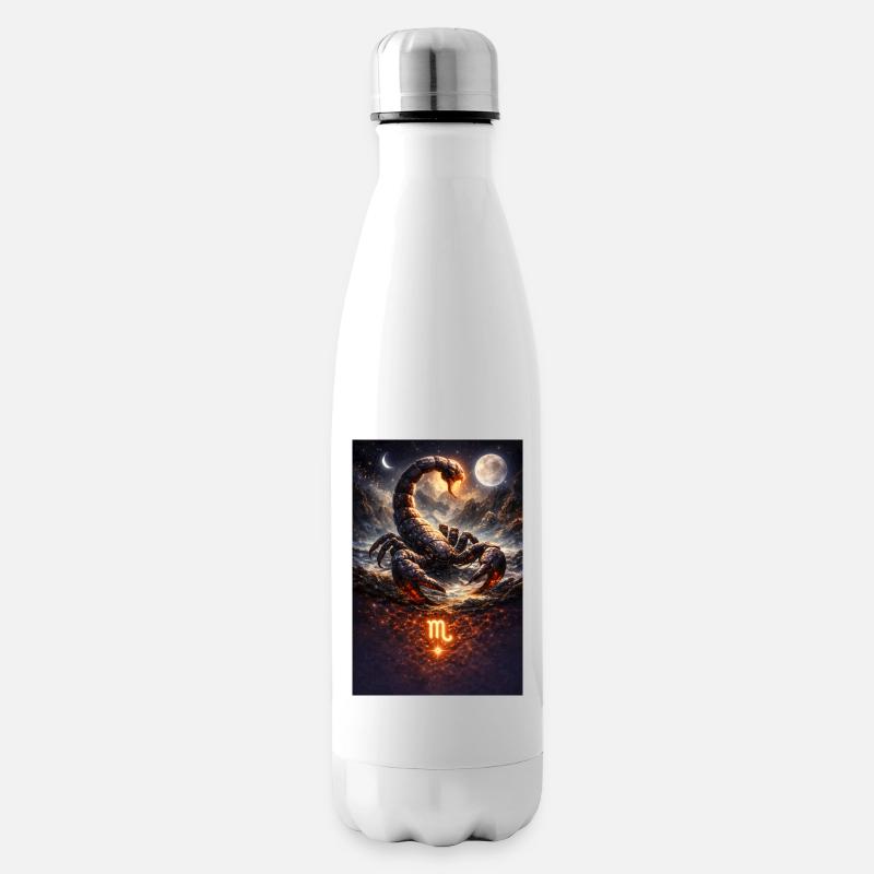 Scorpion - Insulated Water Bottle - white