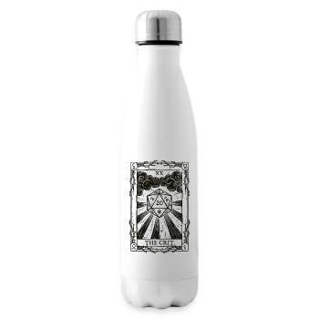 Echte Rollenspieler Würfelglück Tarot - Isolierflasche - Weiß - Rechts