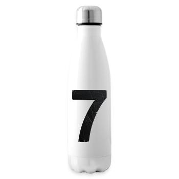 Scrapy seven design - Insulated Water Bottle - white - Right