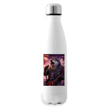 RockyZoo5 - Insulated Water Bottle - white - Right