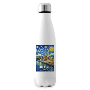Bilbao Spain - Isolierflasche - Weiß - Rechts
