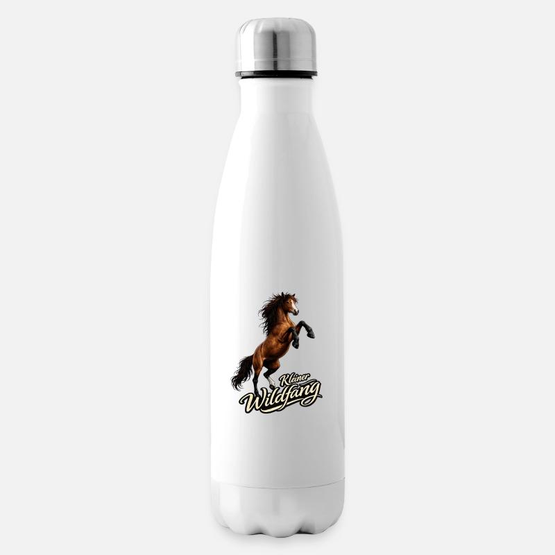 Pferd - Kleiner Wildfang - Isolierflasche - Weiß