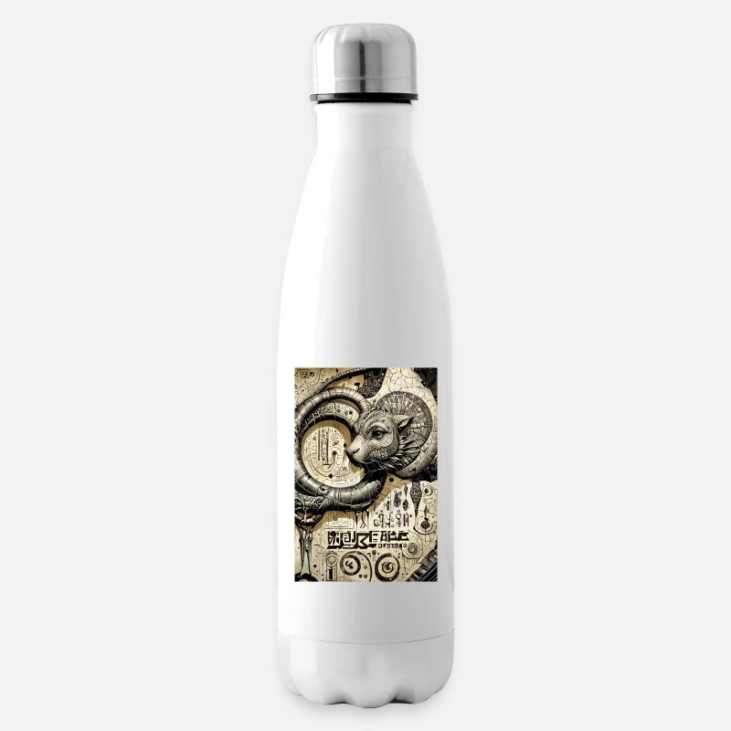 Patch 11 - Bouteille isotherme - blanc
