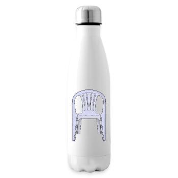 Plastic Monobloc Chair - Insulated Water Bottle - white - Right