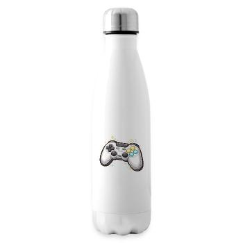 Leuchtender Spielecontroller mit Sternenstaub - Isolierflasche - Weiß - Rechts