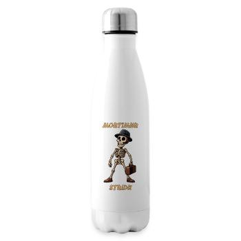 Mortimer Stride Skeleton Internet Animation Star - Insulated Water Bottle - white - Right