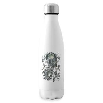 Friedhof Goth Humor - Isolierflasche - Weiß - Rechts