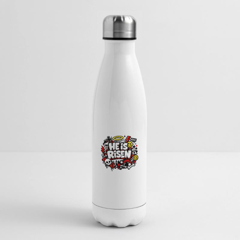 Il est Risen Graffiti Easter Bouteille isotherme