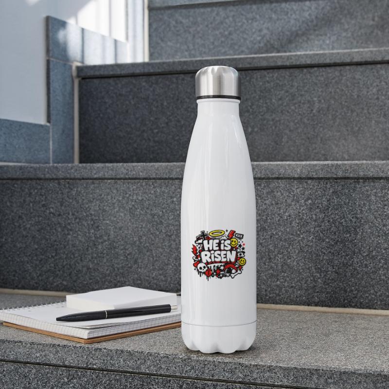 Il est Risen Graffiti Easter Bouteille isotherme