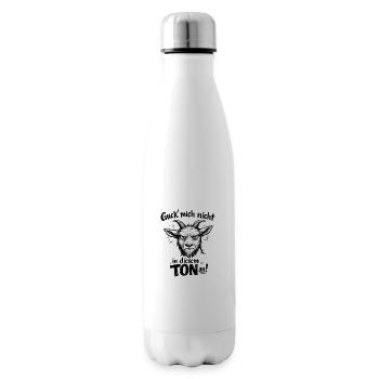 Guck Mich Nicht In Diesem Ton An - Isolierflasche - Weiß - Rechts