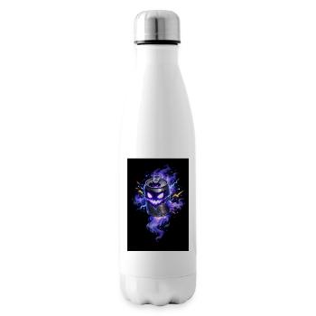 Purple Haunted Cannon Halloween - Insulated Water Bottle - white - Right
