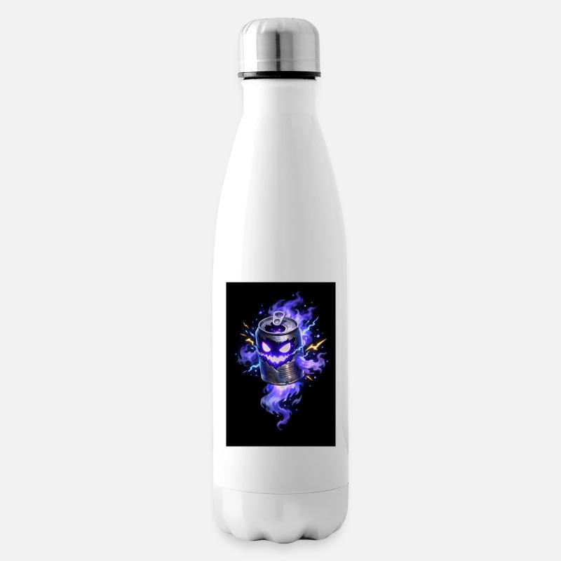 Violette Spukkanone Halloween - Bouteille isotherme - blanc