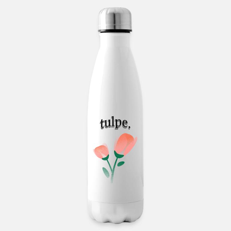 tulpe. - Isolierflasche - Weiß