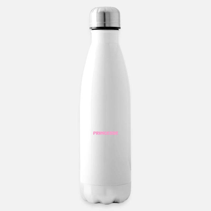 Princesse au Roller in line hockey cadeau - Bouteille isotherme - blanc