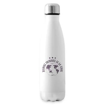Welttag der Erde - Isolierflasche - Weiß - Rechts