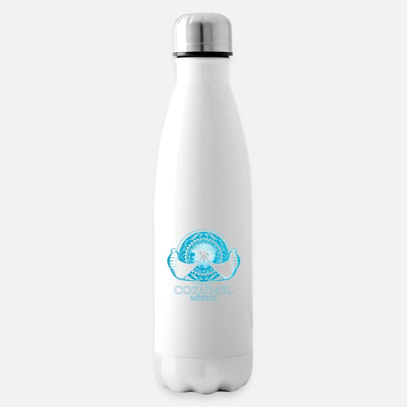 Mantarochen Cozumel Mexiko - Isolierflasche - Weiß