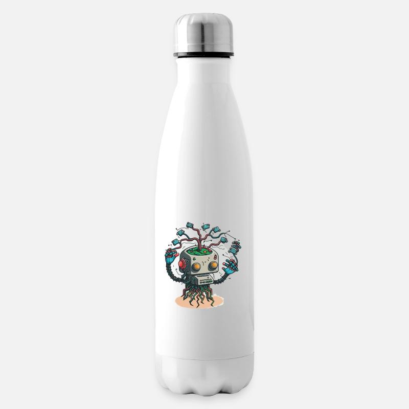 Machine Learning - Insulated Water Bottle - white