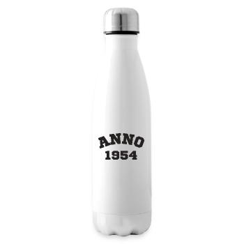 Anno 1954 Geburtstag Geburtsjahr - Isolierflasche - Weiß - Rechts