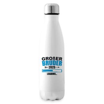 Ich werde Großer Bruder 2025 - Bouteille isotherme - blanc - Droite