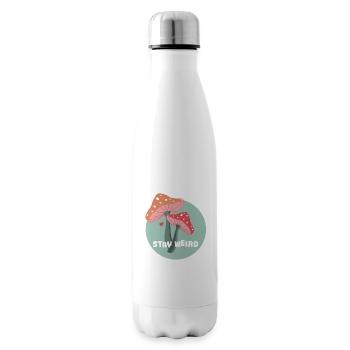 stay weird mushrooms - Isolierflasche - Weiß - Rechts