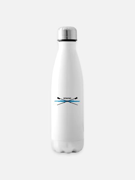Rudern - Isolierflasche - Weiß