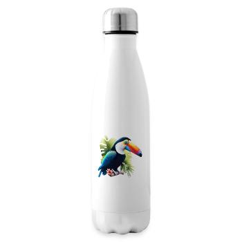 Toucan Nature Lovers - Insulated Water Bottle - white - Right