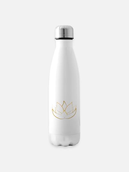 Namaste - Isolierflasche - Weiß