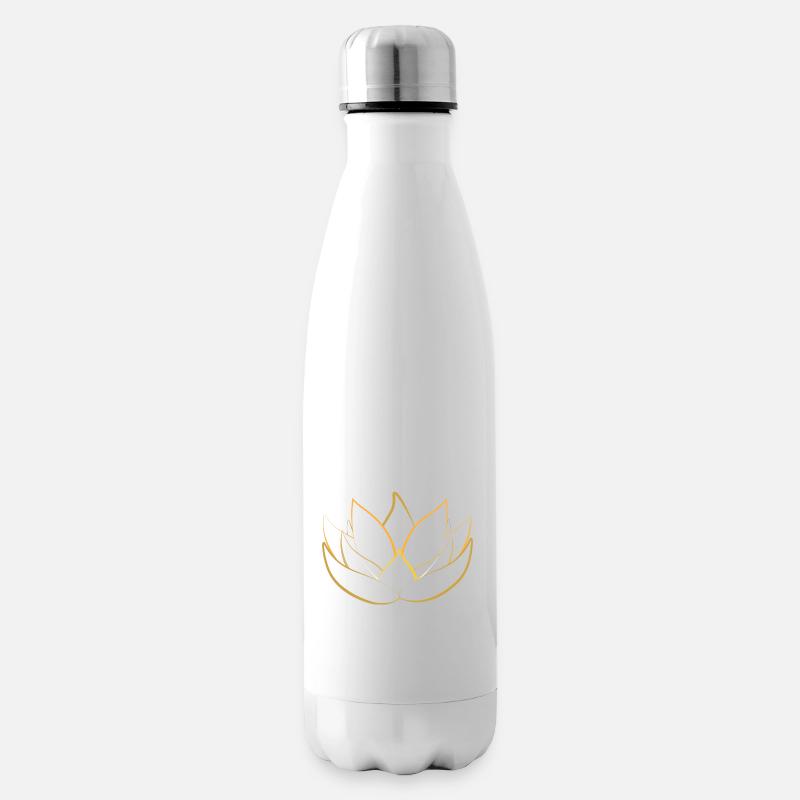 Namaste - Isolierflasche - Weiß