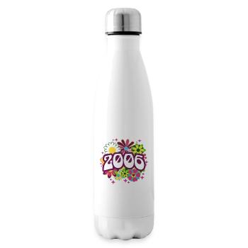 Hippi 20 Year Old Women Birthday 2006 - Insulated Water Bottle - white - Right