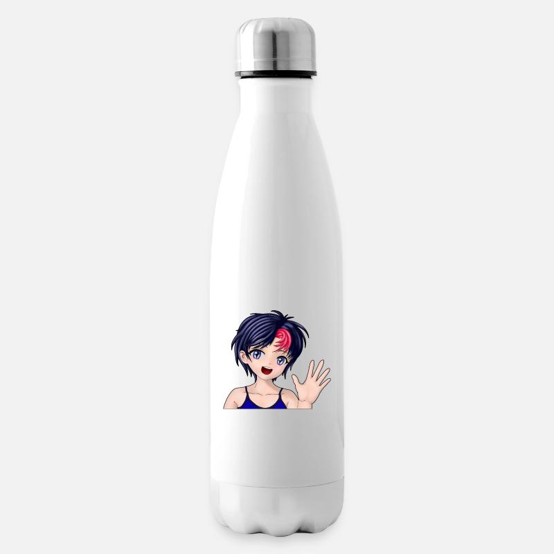 Hallo, wie geht es dir? - Isolierflasche - Weiß