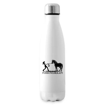 Führungskraft Pferd Reiten Geschenkidee Pferde - Isolierflasche - Weiß - Rechts