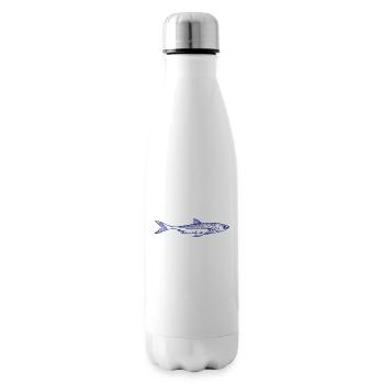 Fish - Insulated Water Bottle - white - Right