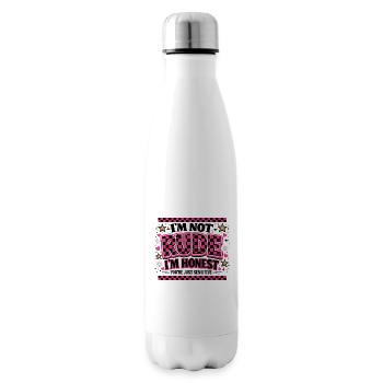 Rude? I’m Honest — You’re Sensitive Heulsuse - Isolierflasche - Weiß - Rechts